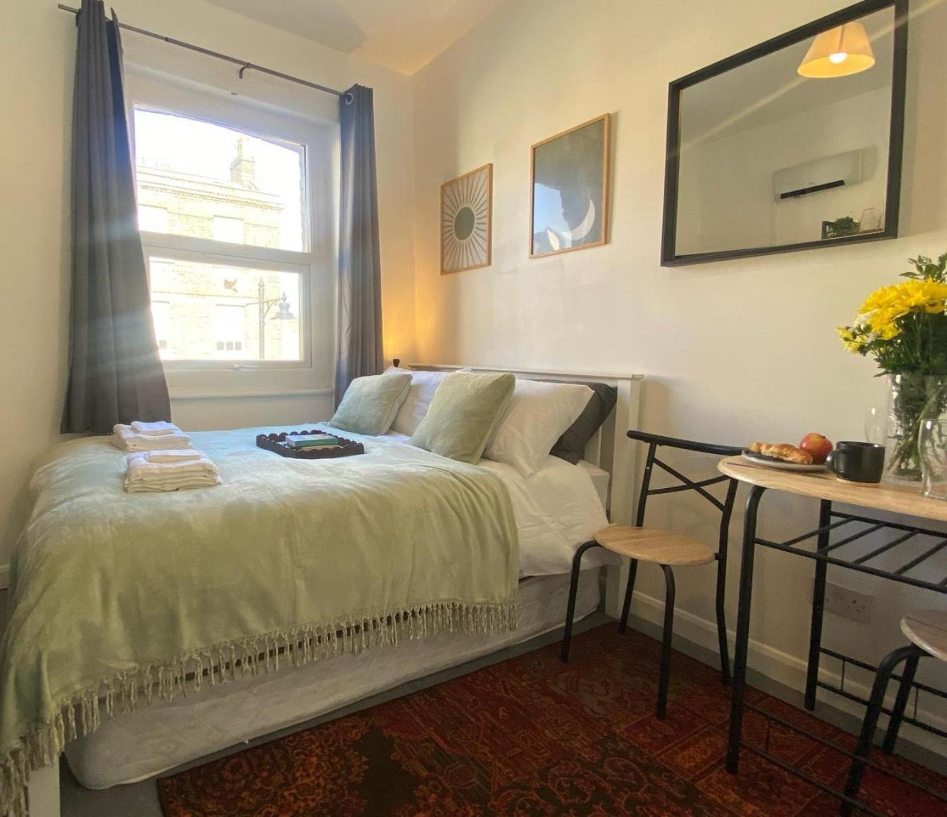 Cosy Studio Flat By King'S Cross London Eksteriør billede